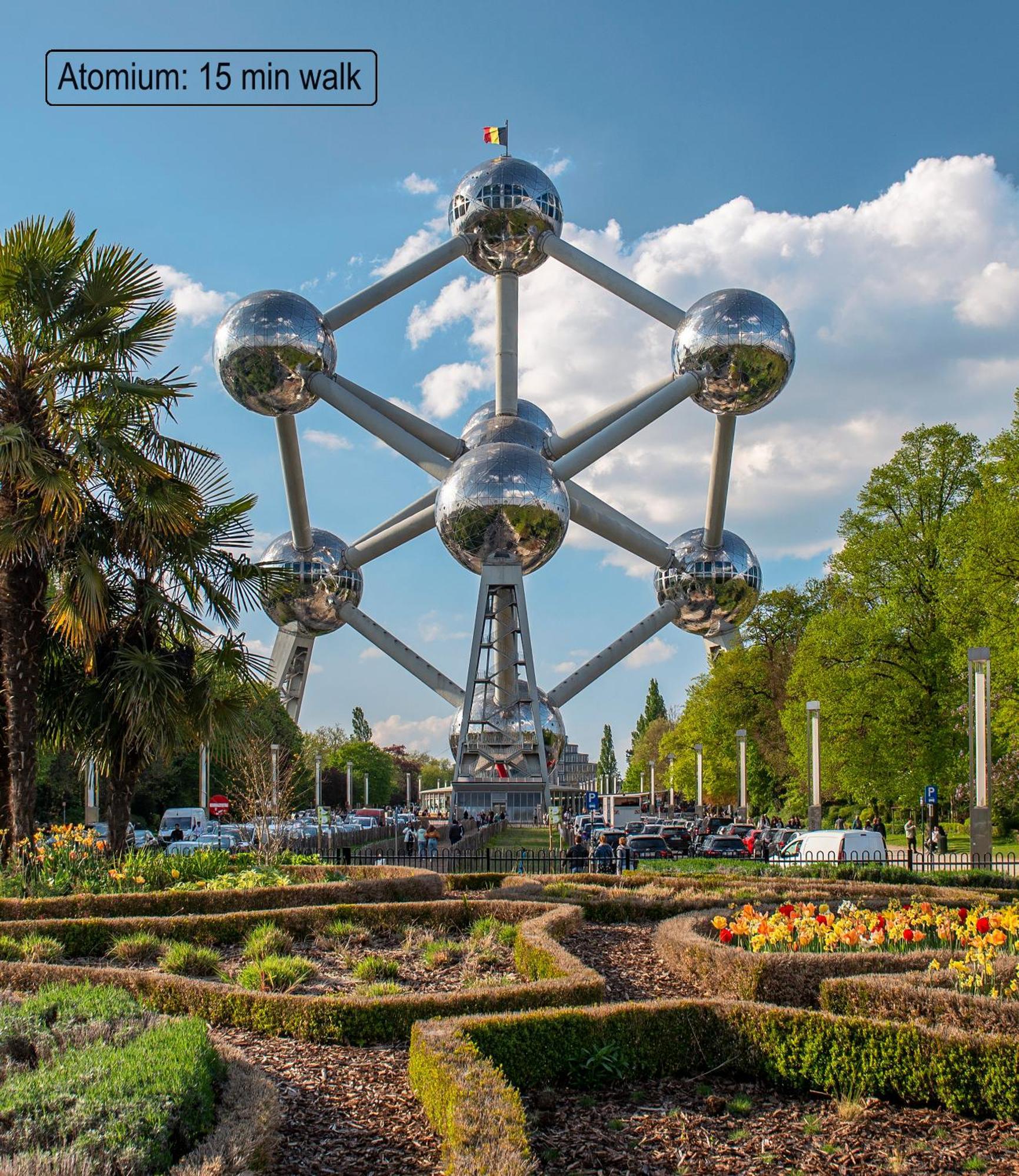 Furnished - Bright, Modern Apartment In Brussels, 15 Minutes Walk From The Atomium ภายนอก รูปภาพ